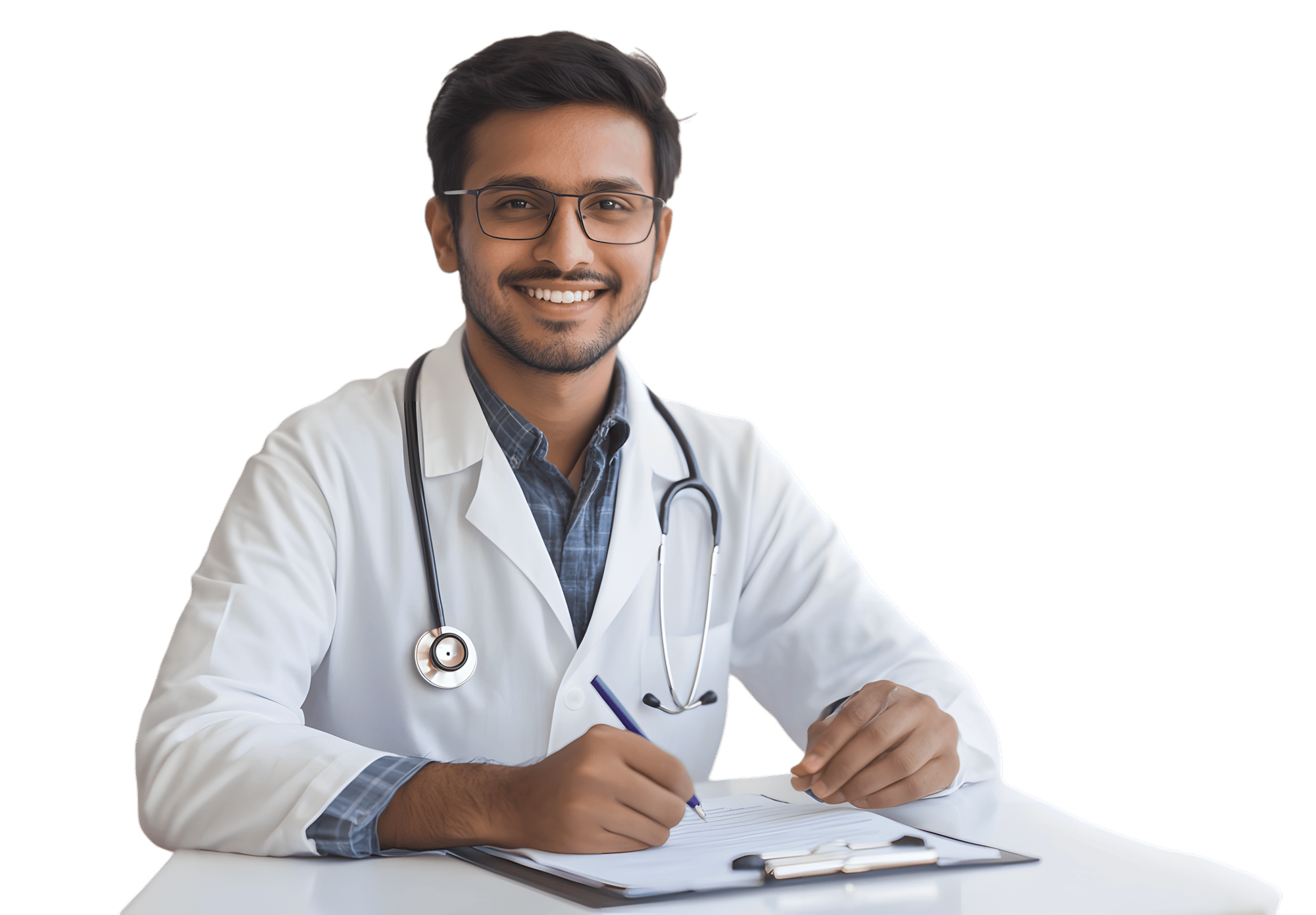 vecteezy_smiling-doctor-writing-transparent-background_57726984